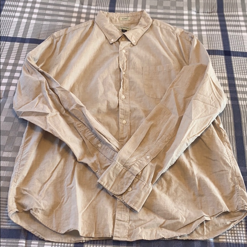 J. Crew Button Up Shirt size XL